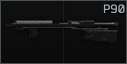 FN P90 5.7x28 submachine gun