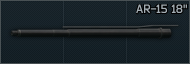 AR-15 5.56x45 18 inch barrel