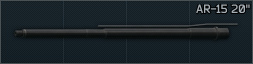 AR-15 5.56x45 20 inch barrel