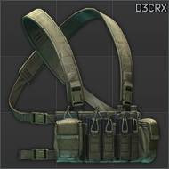 Haley Strategic D3CRX 胸挂（丛林绿） 网格