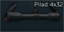 VOMZ Pilad 4x32 25.4mm riflescope