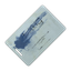 Keycard with a blue marking