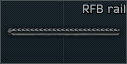 RFB scope rail mount