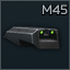 M45A1 Novak Lomount rear sight