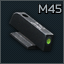 M45A1 Novak Lomount front sight