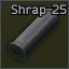 23x75mm Shrapnel-25 buckshot