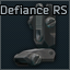 KRISS Defiance low profile flip-up rear sight