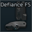 KRISS Defiance low profile flip-up front sight