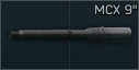 MCX .300 BLK 9 inch barrel