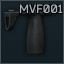 A3 Tactical MVF001 KeyMod vertical foregrip (Black)