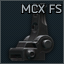 MCX flip-up front sight