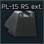 PL-15 extended rear sight
