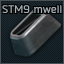 STM-9 magwell (Grey)