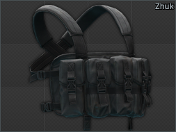 Azimut SS "Zhuk"胸挂（黑） 网格