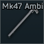 Mk47 ambidextrous charging handle