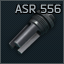 AR-15 SilencerCo ASR 5.56x45 flash hider