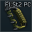 AR-15 F1 Firearms Skeletonized Style 2 PC pistol grip