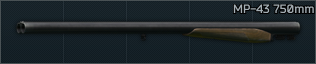 MP-43 12ga 750mm barrel