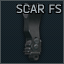 FN SCAR flip-up front sight