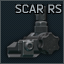 FN SCAR flip-up rear sight