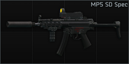 HK MP5 9x19 submachine gun (Navy 3 Round Burst) SD Spec