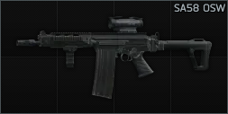 DS Arms SA58 7.62x51 assault rifle OSW