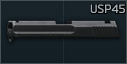 HK USP .45 ACP pistol slide
