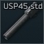 HK USP .45 ACP 112mm barrel