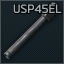 HK USP Elite .45 ACP 153mm barrel