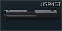 HK USP Tactical .45 ACP pistol slide
