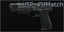 USP .45 Match