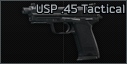 HK USP .45 ACP pistol Tactical