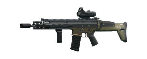 FN SCAR-L 5.56x45 assault rifle (FDE) Contract Wars - Escape from Tarkov 