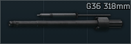 HK G36 5.56x45 318mm barrel