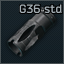HK G36 5.56x45 flash hider
