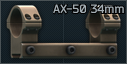 AI AX-50 34mm scope mount