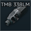AI .338 LM Tactical Muzzle Brake