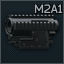 Milkor M2A1 grenade launcher reflex sight