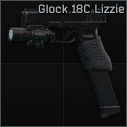 Glock 18C 9x19 machine pistol Lizzie