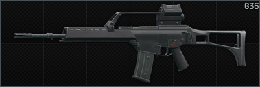 HK G36 5.56x45 assault rifle Default