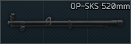 OP-SKS 7.62x39 520mm barrel