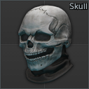 Spooky skull mask
