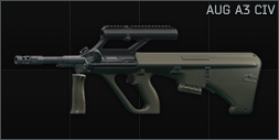 Steyr AUG A3 5.56x45 assault rifle CIV