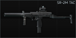 SR-2M Veresk 9x21 submachine gun TAC