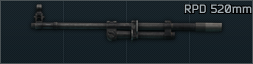 RPD 7.62x39 520mm barrel