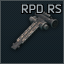 RPD rear sight