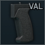 AS VAL pistol grip (Black)