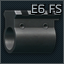 M60E6 front sight rail