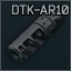 AR-10 Delta-Tek DTK-AR10 7.62x51 muzzle brake