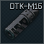 AR-15 Delta-Tek DTK-M16 5.56x45 muzzle brake